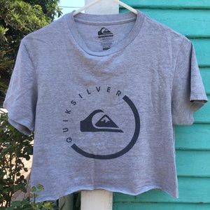 Quicksilver cropped T-shirt